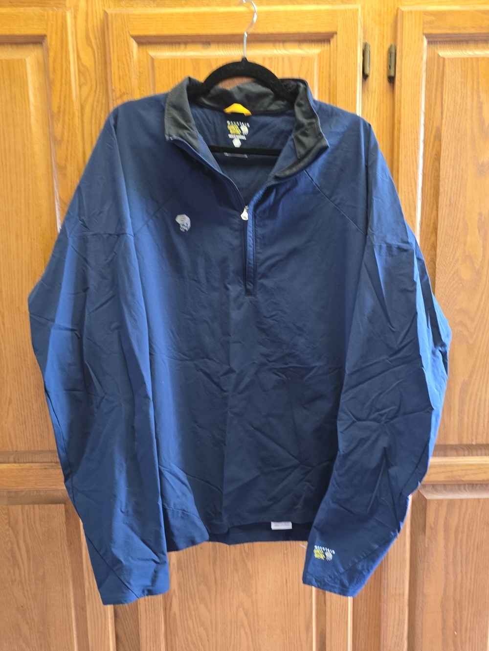 Mountain Hardwear Chockstone ½-Zip Pullover, Navy Blue, Size XXL